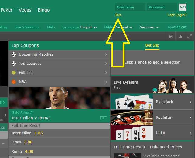 bet365 registration process