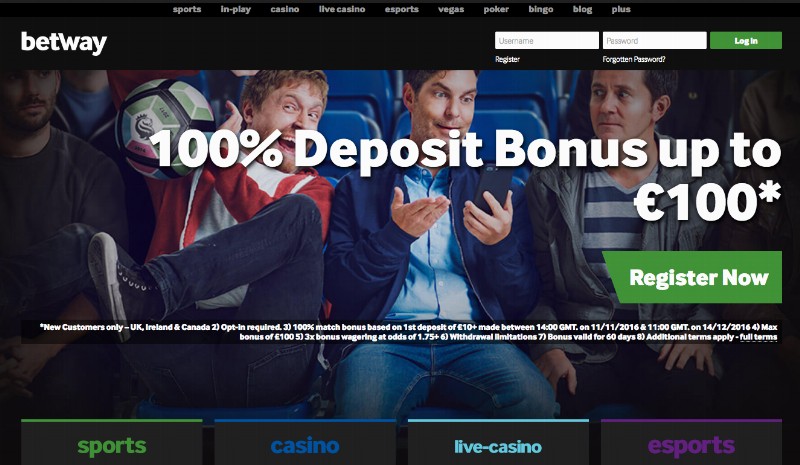 Betway bonus