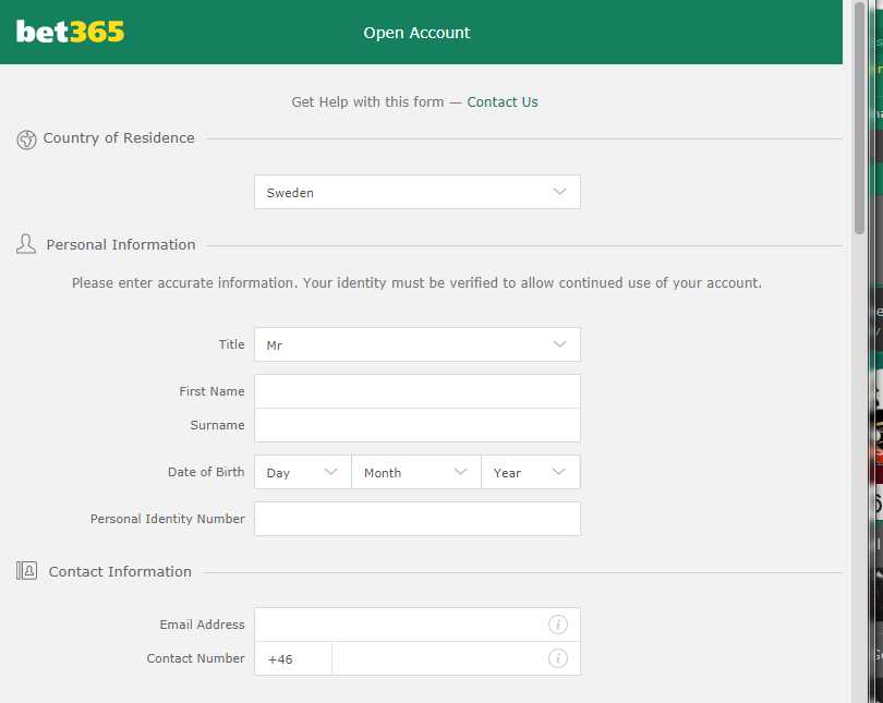 How to open Bet365 account