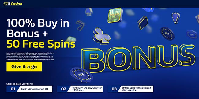 William Hill bonus